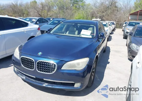 2011 BMW 750Li z USA, uszkodzony, nr VIN WBAKB8C50BCY65008